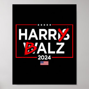 Bheimer Kamalaharris Timwaltz 2024 Poster