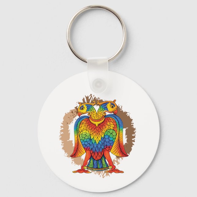 bherunda bird key ring (Back)