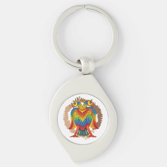 bherunda bird key ring (Front)