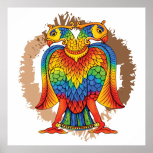 Bherunda bird poster