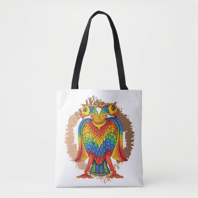 bherunda bird tote bag (Front)