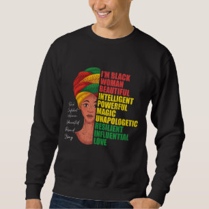 BHM African Women African American Black History M Sweatshirt