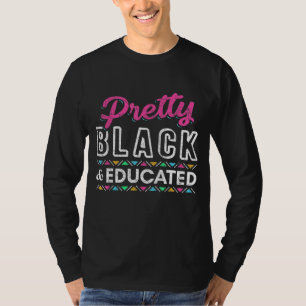 BHM Pride Black American Women Gift Black History T-Shirt