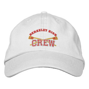 BHS Crew - White Embroidered Hat