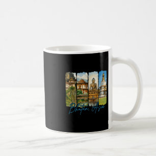 Bhutan Asia Traveling Trip Brushstroke Souvenir Va Coffee Mug
