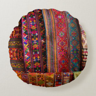 Bhutan fabrics for sale round cushion