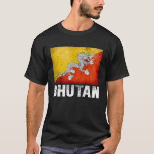 Bhutan Flag Bhutanese T-Shirt