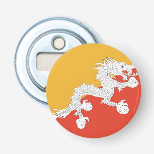 Bhutan Flag Bottle Opener