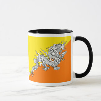 Bhutan Flag Coffee Mug