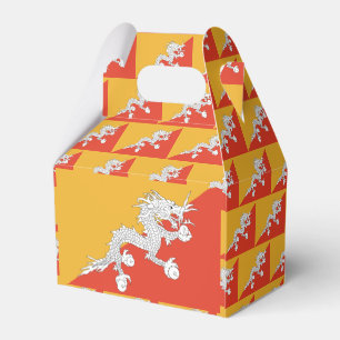 Bhutan Flag Favour Box