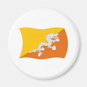 Bhutan Flag Magnet