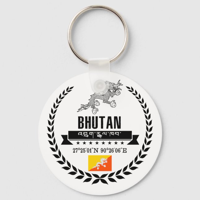 Bhutan Key Ring (Front)