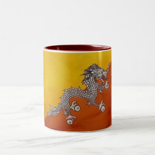 Bhutan -Mug- Two-Tone Coffee Mug