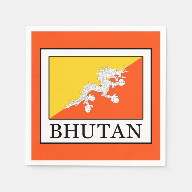 Bhutan Napkin (Front)