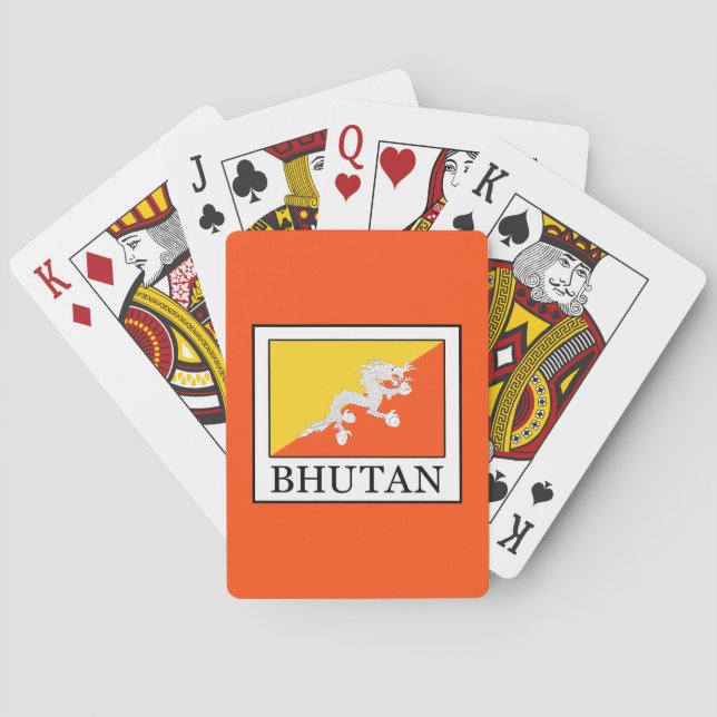 Bhutan Playing Cards (Back)