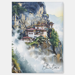Bhutan Tiger's Nest Monastery Magnet