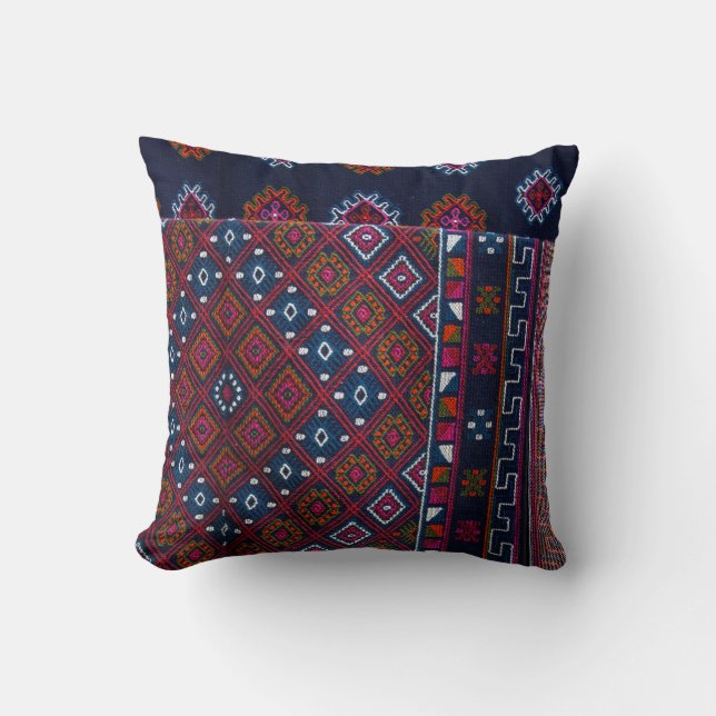 Bhutanese Rugs Cushion (Front)