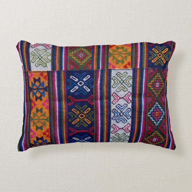 Bhutanese Textile Decorative Cushion (Front)
