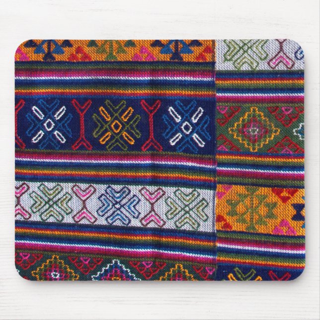 Bhutanese Textile Mouse Pad (Front)