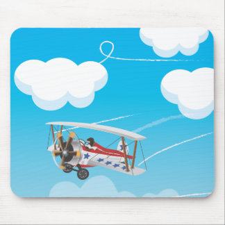 Bi-Aircraft Mouse Pad