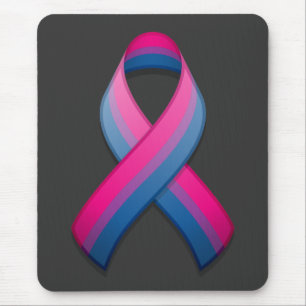 Bi Awareness Ribbon Mousepad