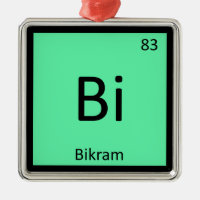 Bi - Bikram Yoga Chemistry Periodic Table Symbol