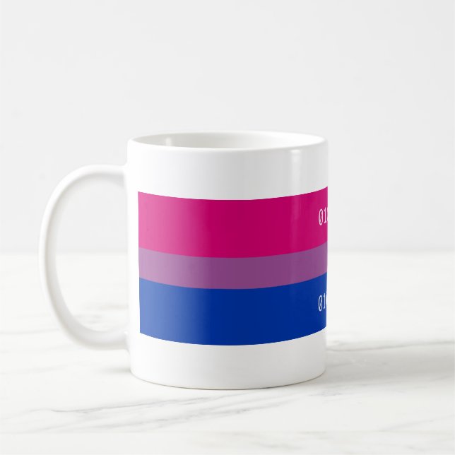 Bi Binary Mug (Left)