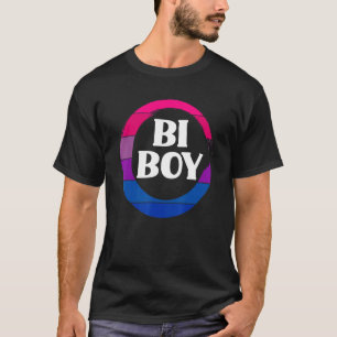 Bi Boy Funny Bi Pride Flag Bisexual T-Shirt