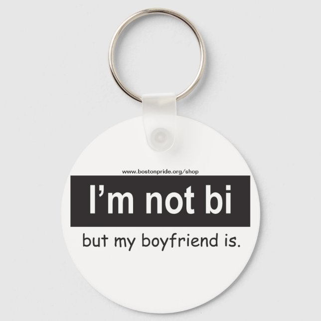 Bi Boyfriend  Keychain (Front)
