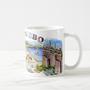 Bi Coastal BBQ Coffee Mug