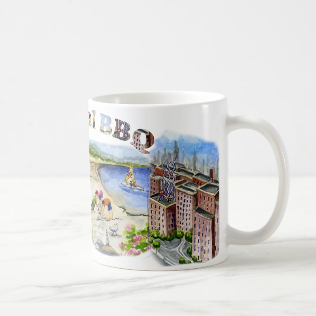 Bi Coastal BBQ Coffee Mug (Right)