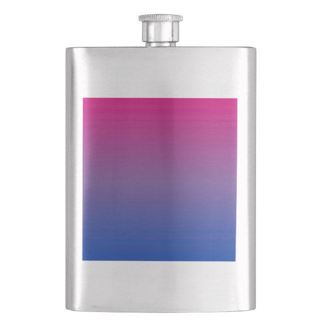 bi colours hip flask (Front)