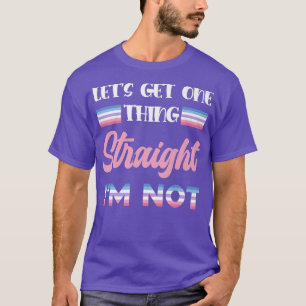 Bi Gender Flag Gay Pride Month Queer Equality LGBT T-Shirt