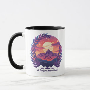 Bi Horizon Brave Heart LGBTQ Camping Bisexual Mug