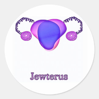 Bi Jewterus Classic Round Sticker
