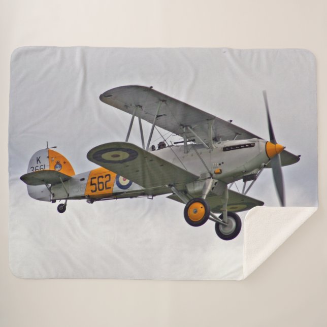 BI-PLANE SHERPA BLANKET (Front (Horizontal))
