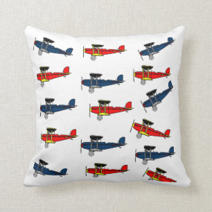 bi planes pillow