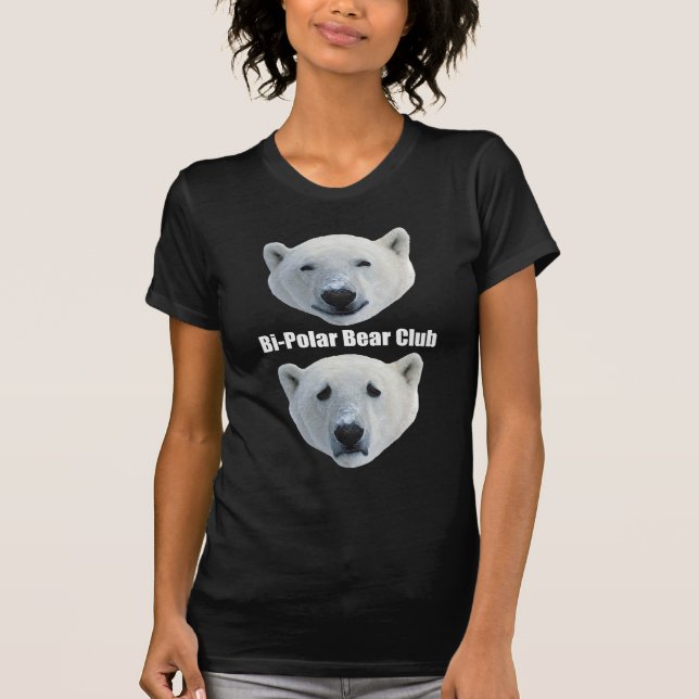 Bi Polar Bear Club dark t-shirt (Front)