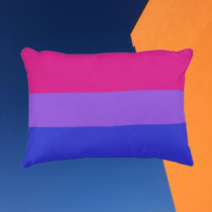 Bi Pride Accent Decorative Cushion