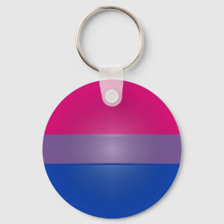 Bi Pride Colours Highlight Key Ring