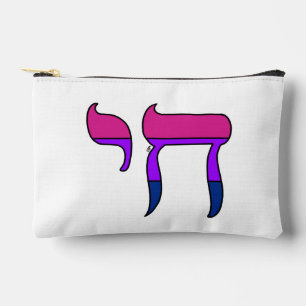 Bi Pride Flag Chai Accessory Pouch