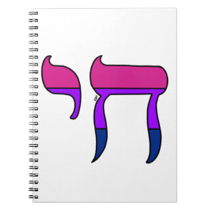 Bi Pride Flag Chai Notebook