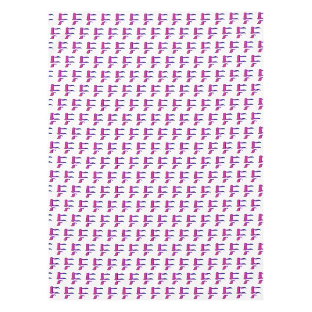 Bi Pride Flag Chai Tablecloth (Front)