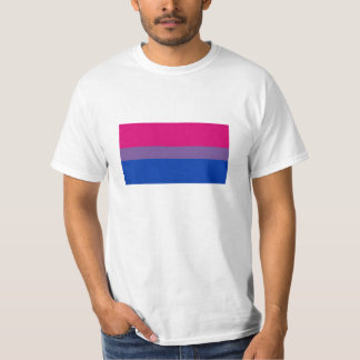 bi pride flag tshirt