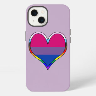Bi Pride Heart Case-Mate iPhone Case