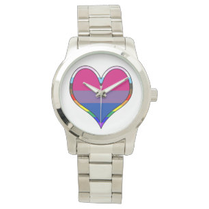 Bi Pride Heart Watch