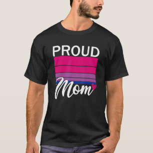 Bi Pride Proud Mum Bisexual Flag Lgbt Gay Pride F T-Shirt
