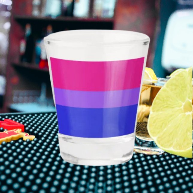 Bi Pride Shot Glass (Creator Uploaded)