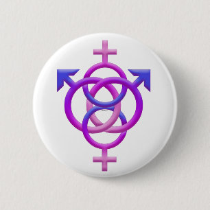 BI SWINGERS SYMBOL 6 CM ROUND BADGE