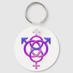 BI SWINGERS SYMBOL KEY RING